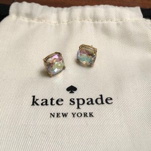 Kate Spade Iridescent Small Square Stud